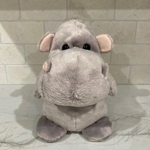 Hippo Soft Plush by Aurora, Approx. 11”